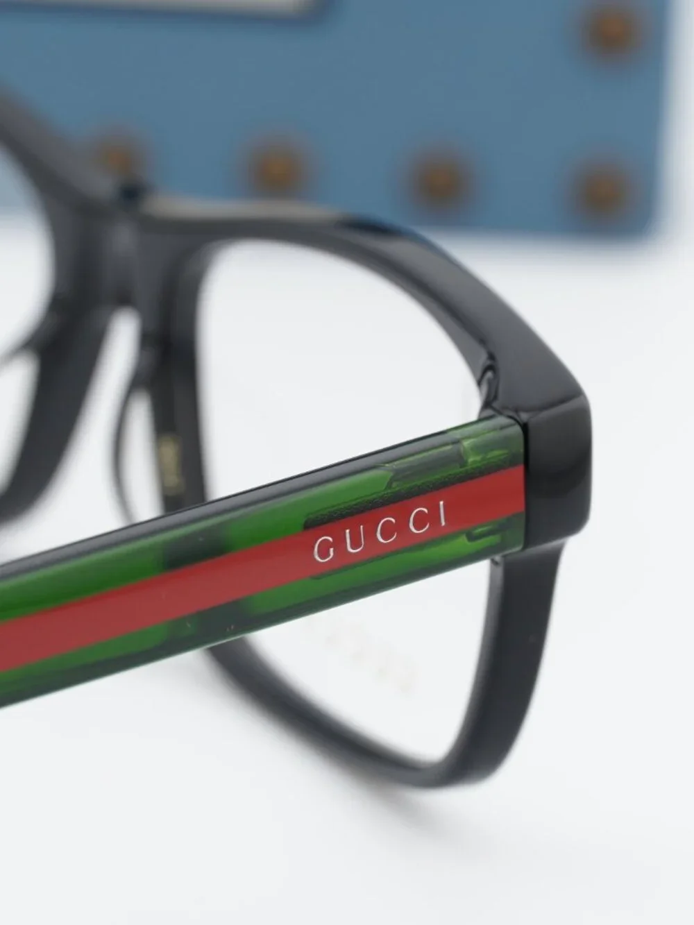 Gucci GG0006OAN 002 Rectangle Eyeglasses 55mm - Black